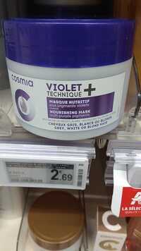 COSMIA - Masque nutritif aux pigments violets