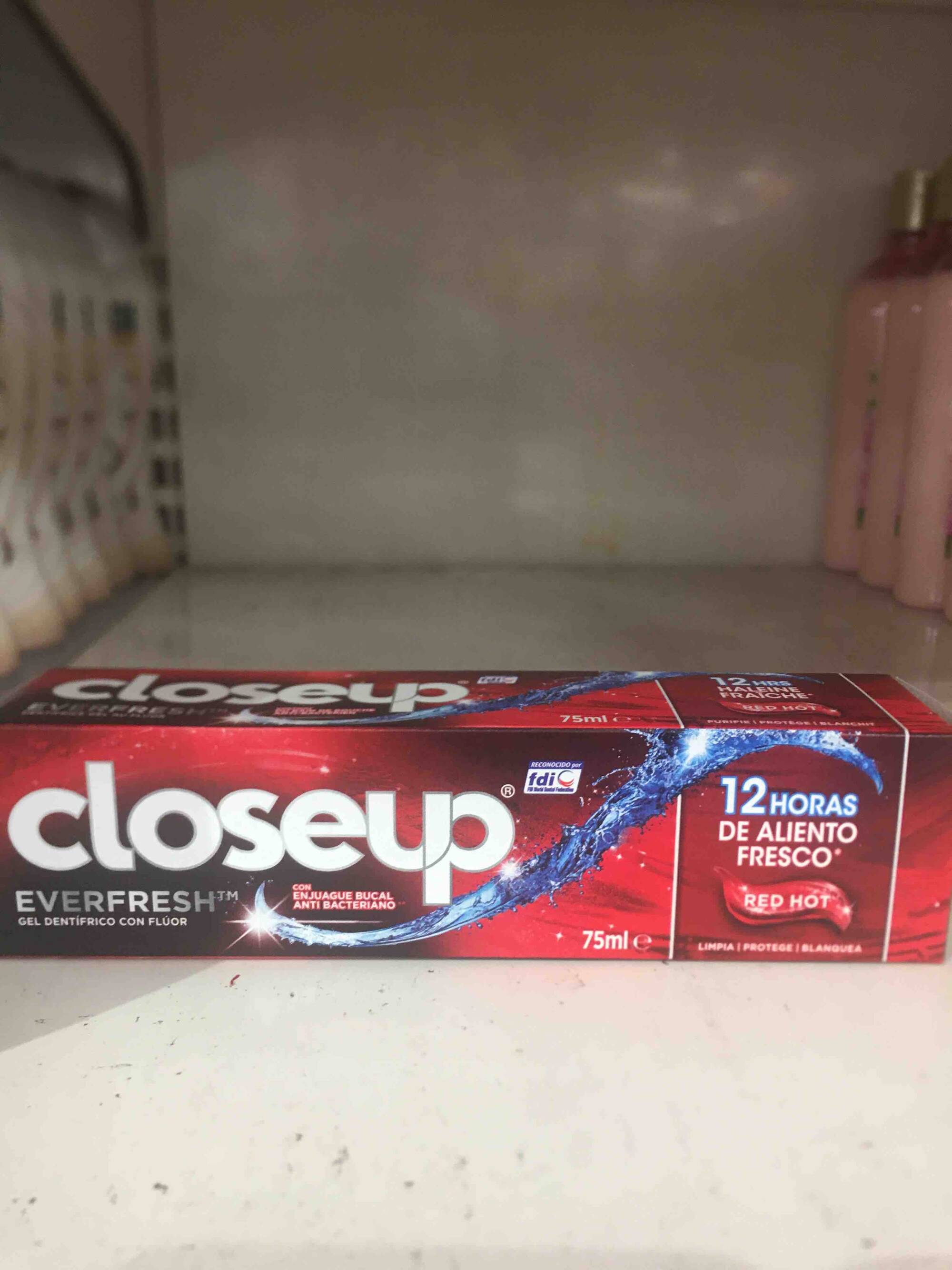 CLOSE UP - Everfresh - Gel dentifrico con flüor