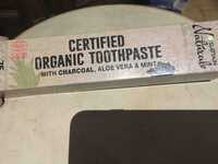 SUZTAIN NATURALS - Toothpaste with charcoal