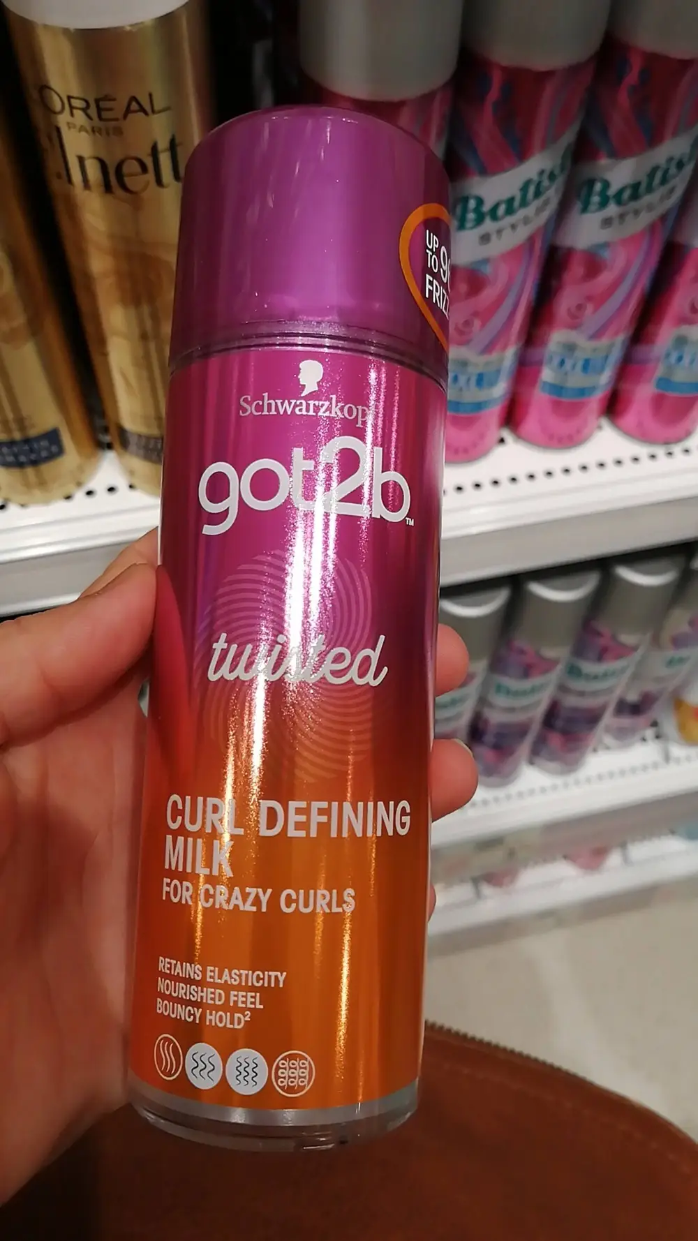 SCHWARZKOPF - Got2b - Curl defining milk for crazy curls