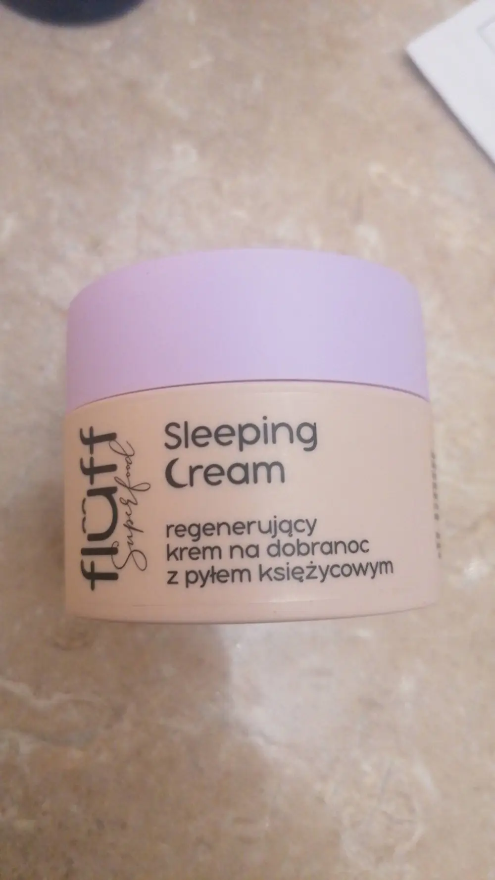 FLUFF SUPERFOOD - Sleeping cream