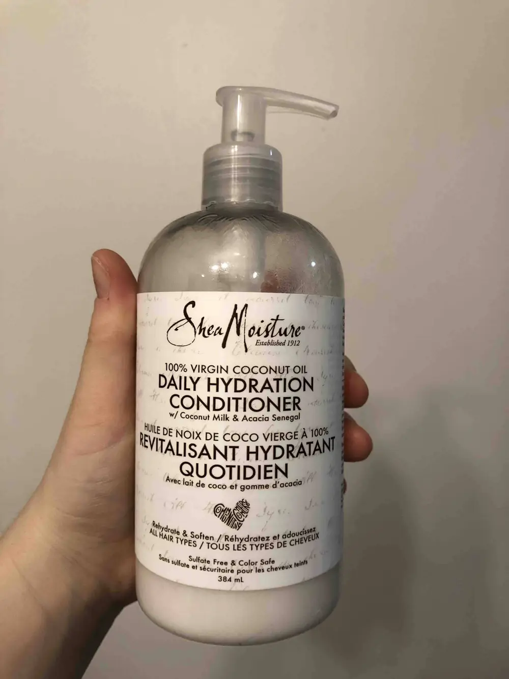 SHEA MOISTURE - 100% Virgin coconut oil - Revitalisant hydratant quotidien 