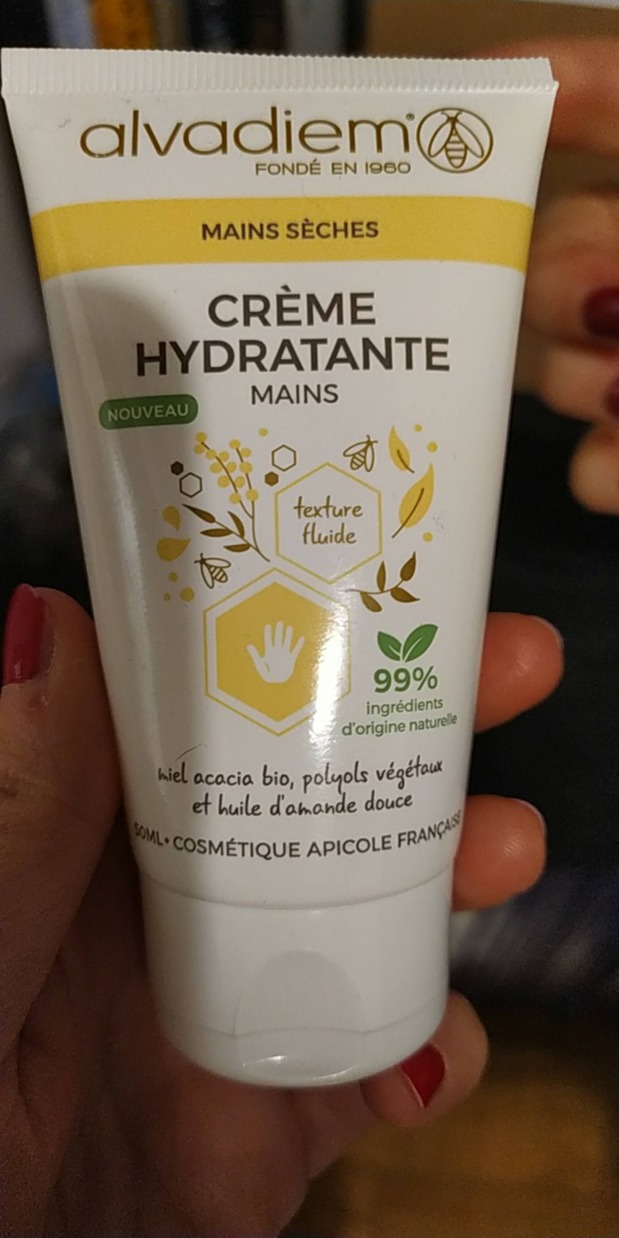 ALVADIEM - Crème hydratante mains