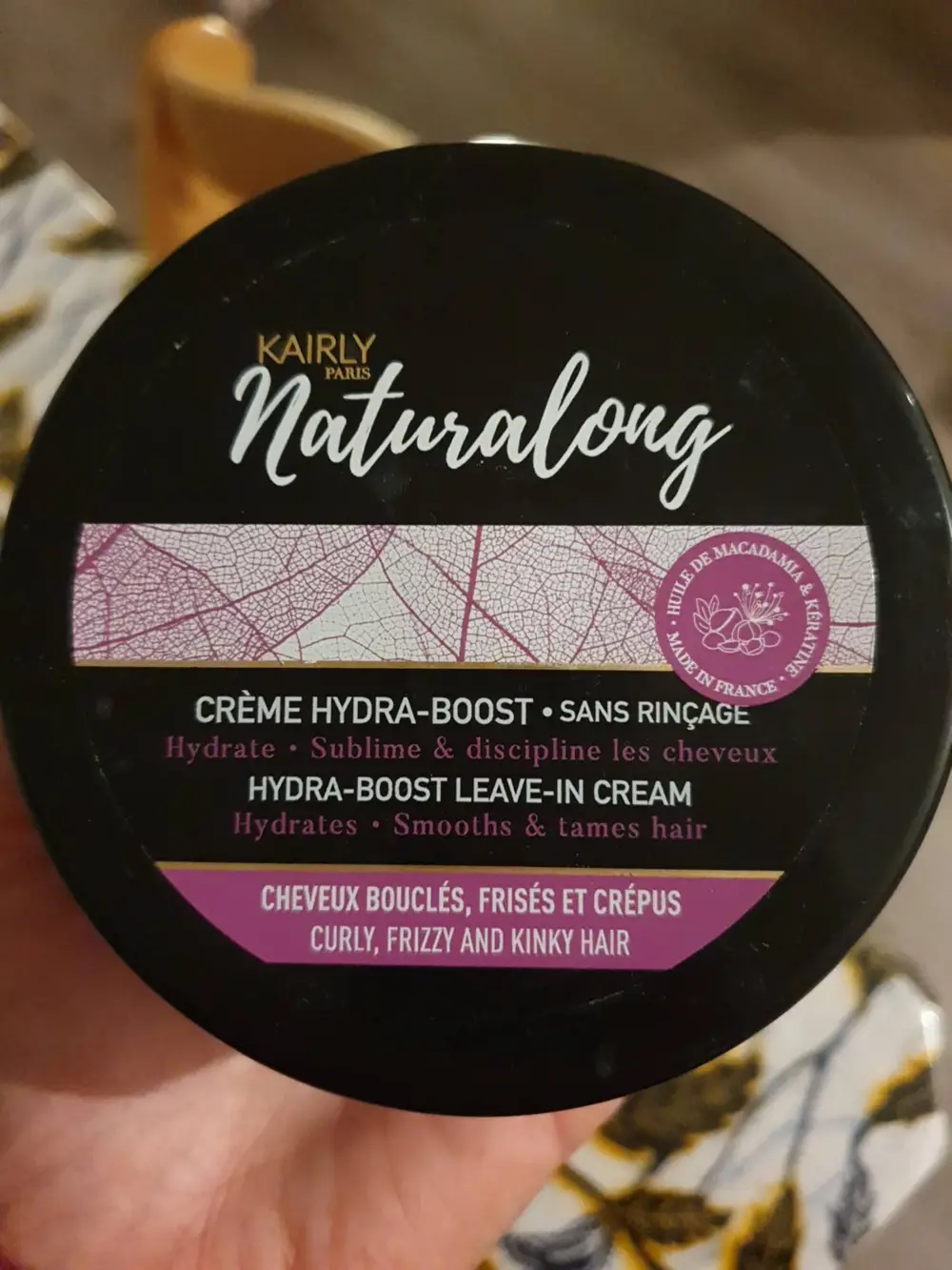 KAIRLY - Naturalong - Crème hydra-boost sans rinçage