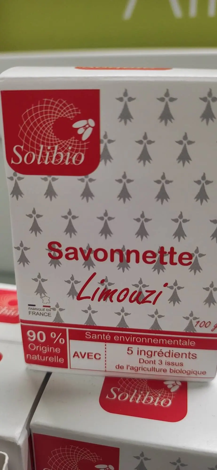 SOLIBIO - Savonnette limouzi