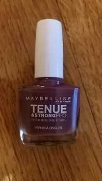 MAYBELLINE NEW YORK - Tenue & strong pro -Vernis à ongles