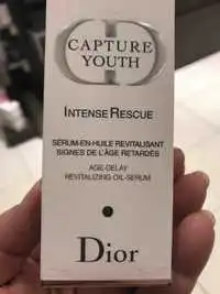 DIOR - Capture youth - Sérum en huile revitalisant