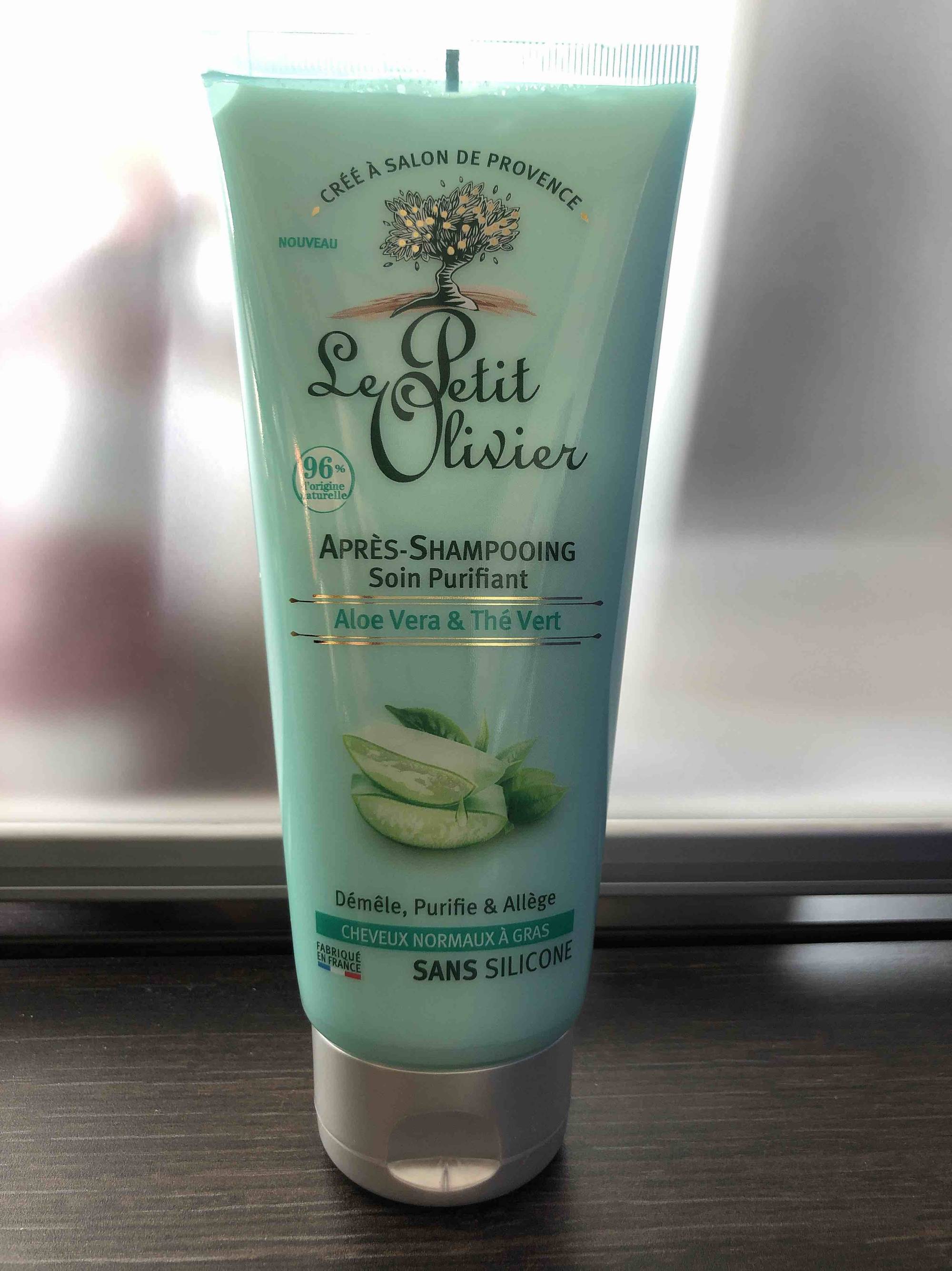 LE PETIT OLIVIER - Après-shampooing à l'Aloe Vera & Thé Vert