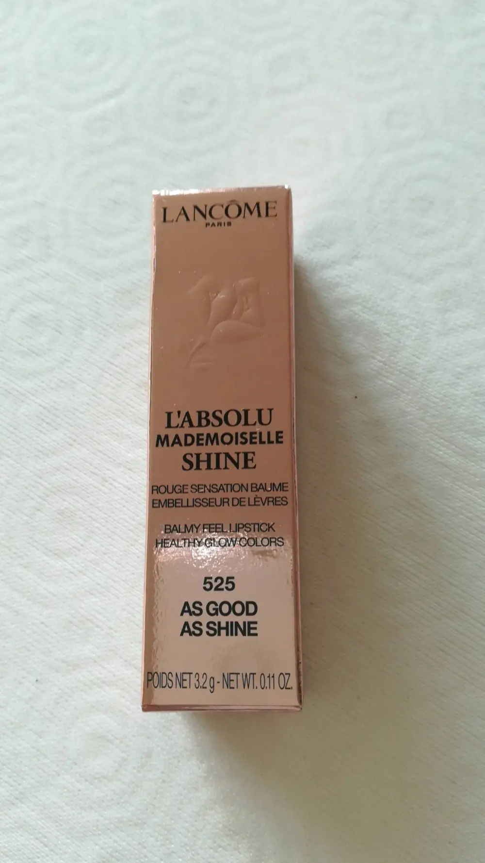 LANCÔME - L'absolu Mademoiselle Shine - Rouge sensation baume embellisseur de lèvres 525 