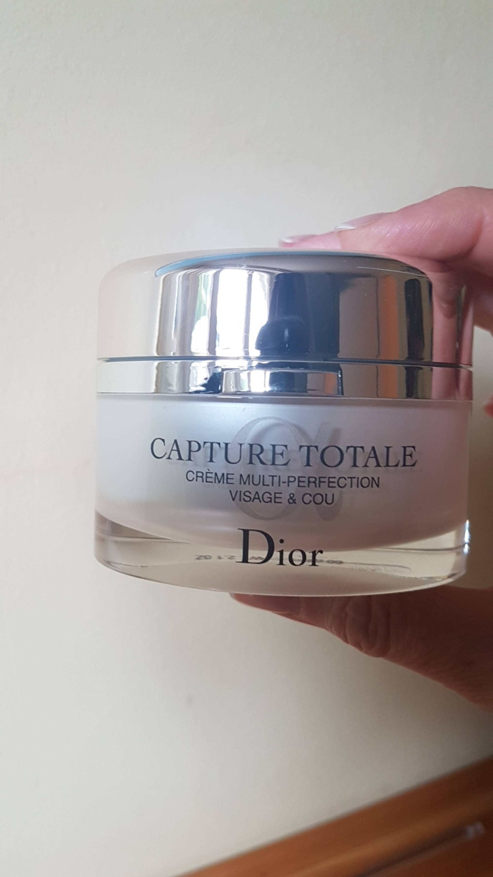 Capture totale creme multi perfection visage 2024 & cou dior