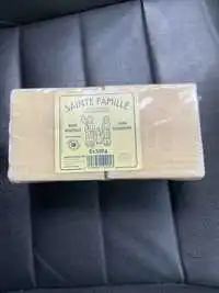 SAVONNERIE MARIUS FABRE - Sainte famille - Savon de Marseille sans colorant
