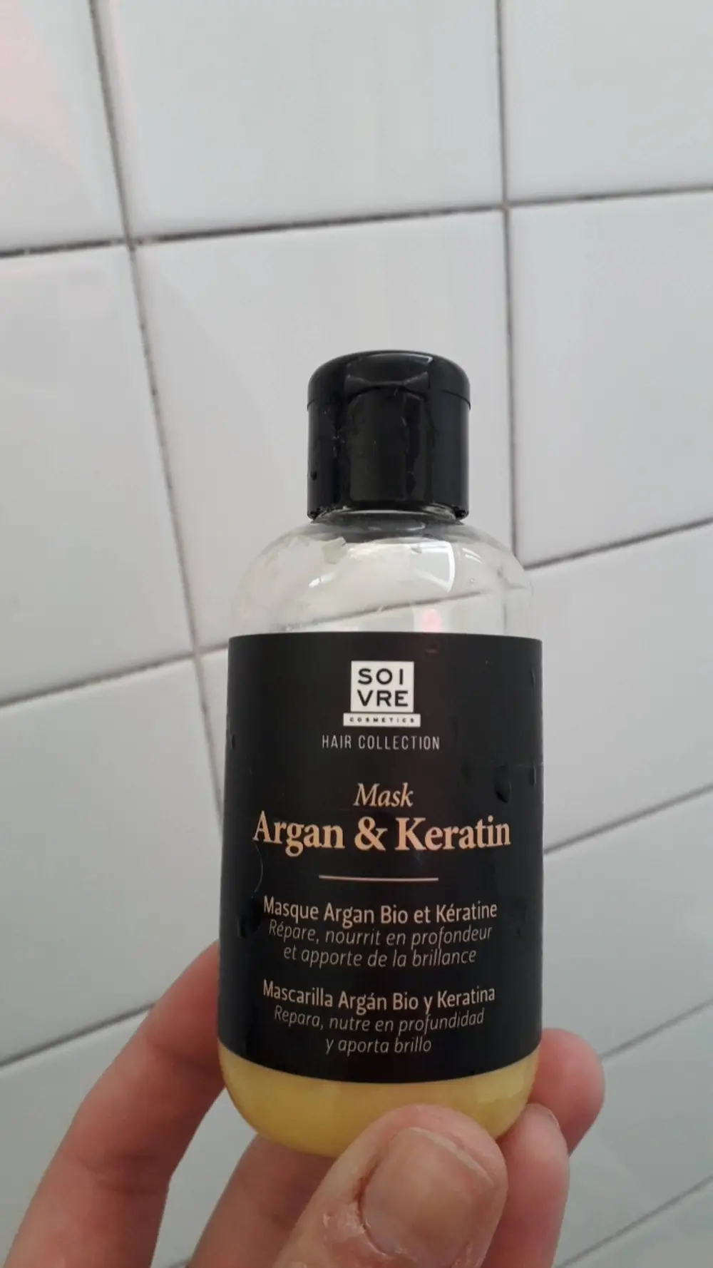 SOIVRE COSMETICS - Masque argan bio et kératine 