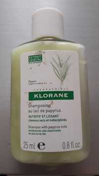 KLORANE - Shampooing au lait de papyrus