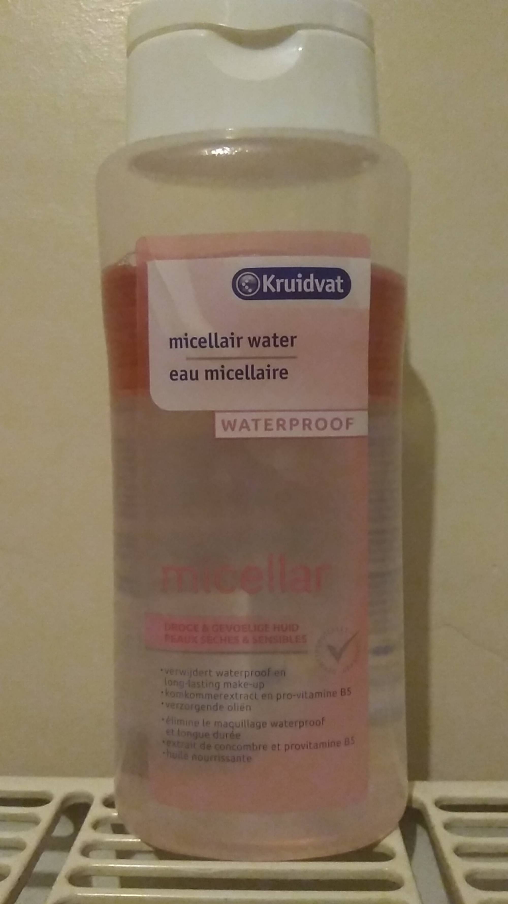 KRUIDVAT - Eau micellaire waterproof