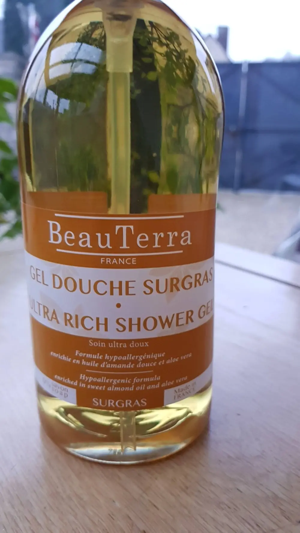 BEAUTERRA - Gel douche surgras