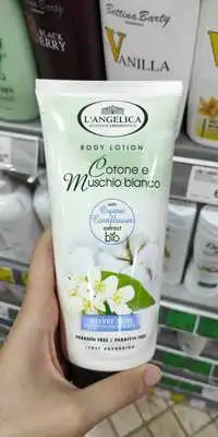 L'ANGELICA - Cotone e muschio bianco - Body lotion