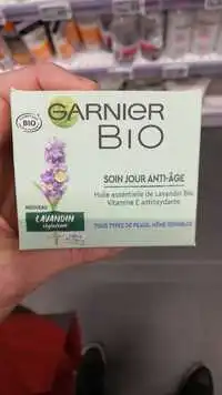 GARNIER - Bio Lavandin régénérant - Soin jour anti-âge
