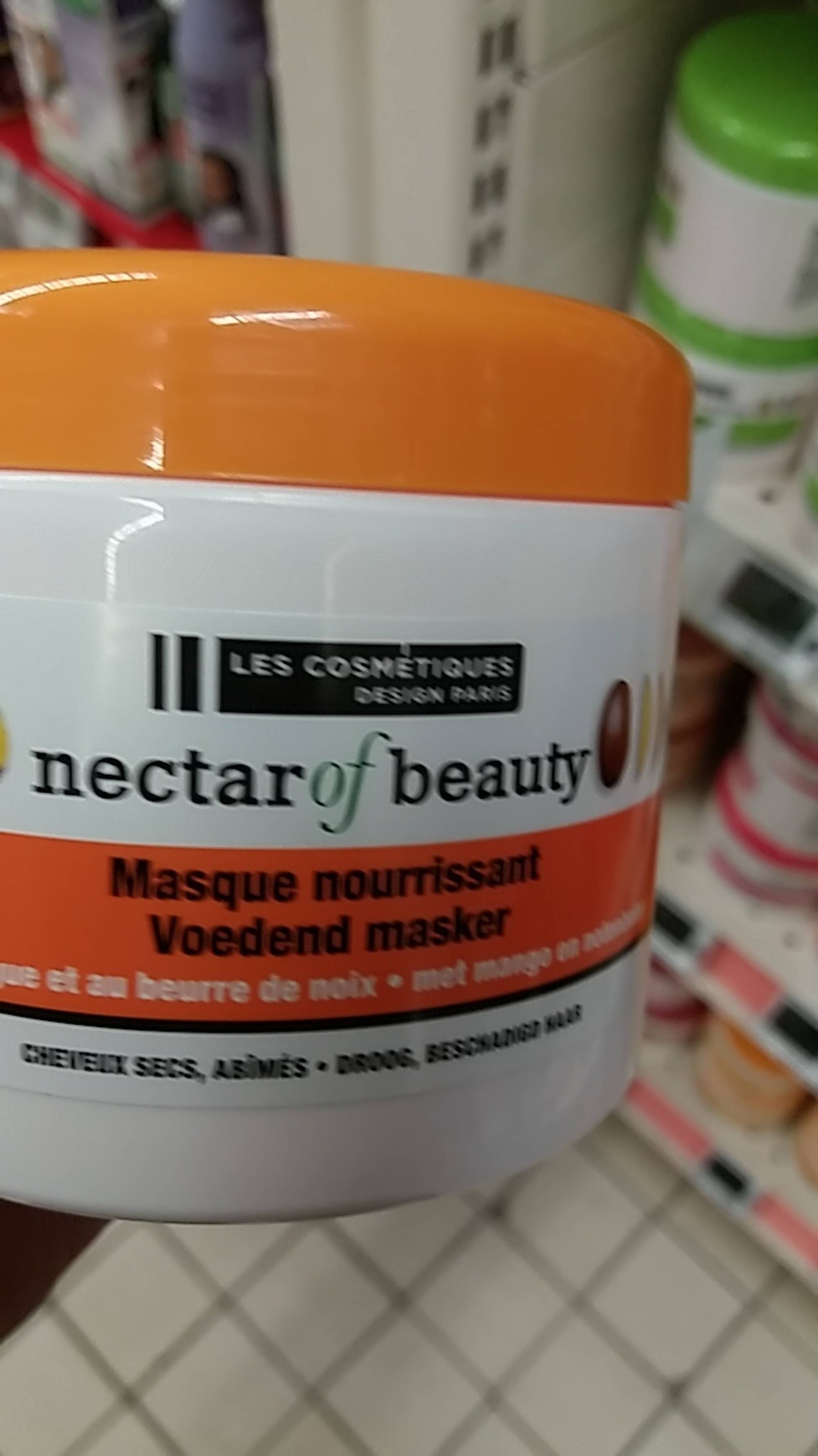 LES COSMÉTIQUES DESIGN PARIS - Nectar of beauty - masque nourrissant