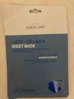 PURE & CARE - Lacto-collagène - Masque de feuille