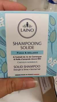 LAINO - Shampooing solide force & brillance