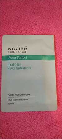 NOCIBÉ - Aqua perfect - Patchs yeux hydratants