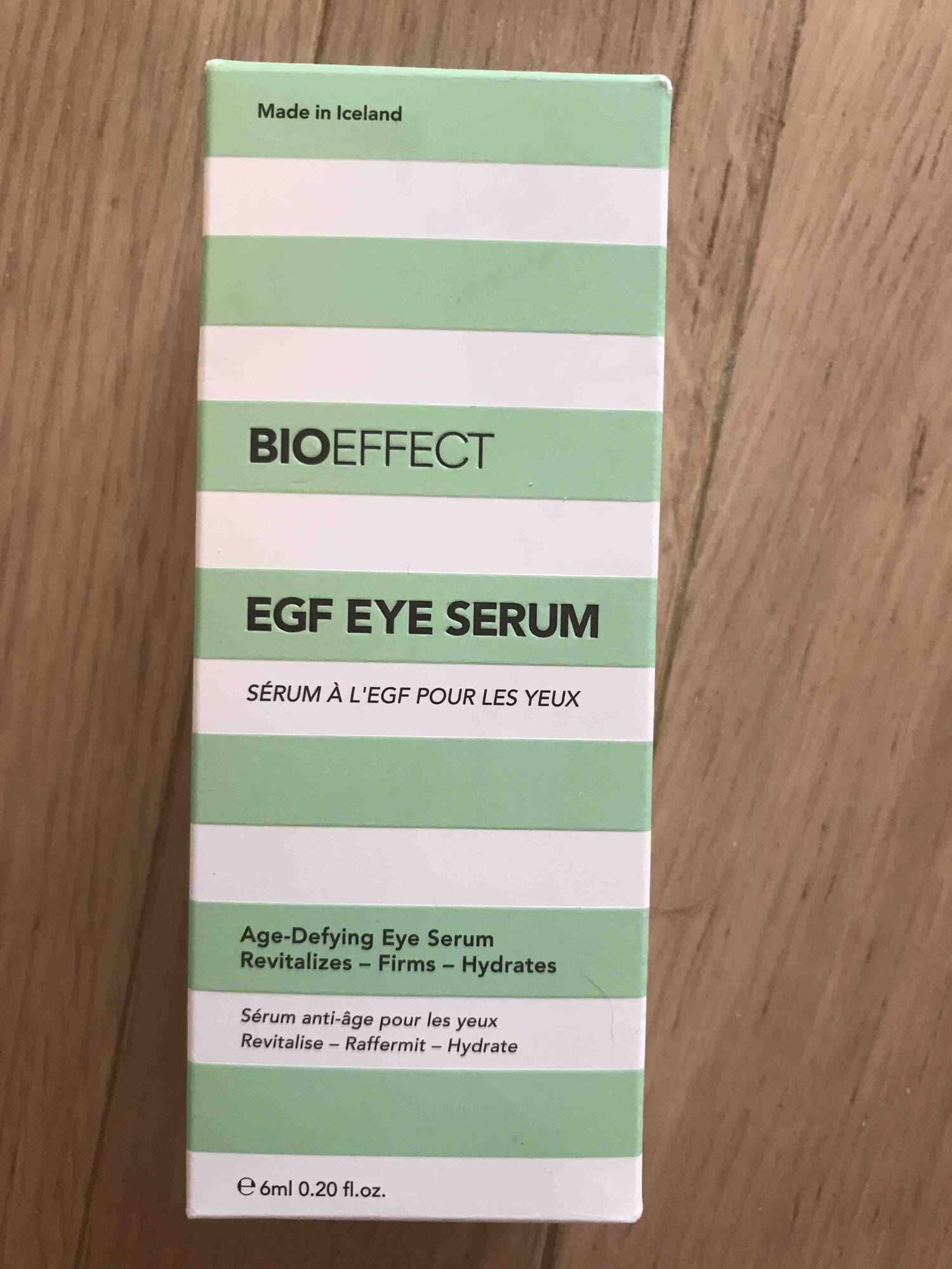 BIOEFFECT - Sérum à l'EGF pour les yeux