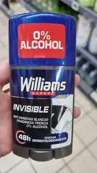 WILLIAMS - Invisible - Anti manchas blancas