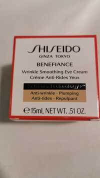 SHISEIDO - Benefiance - Crème anti-rides yeux