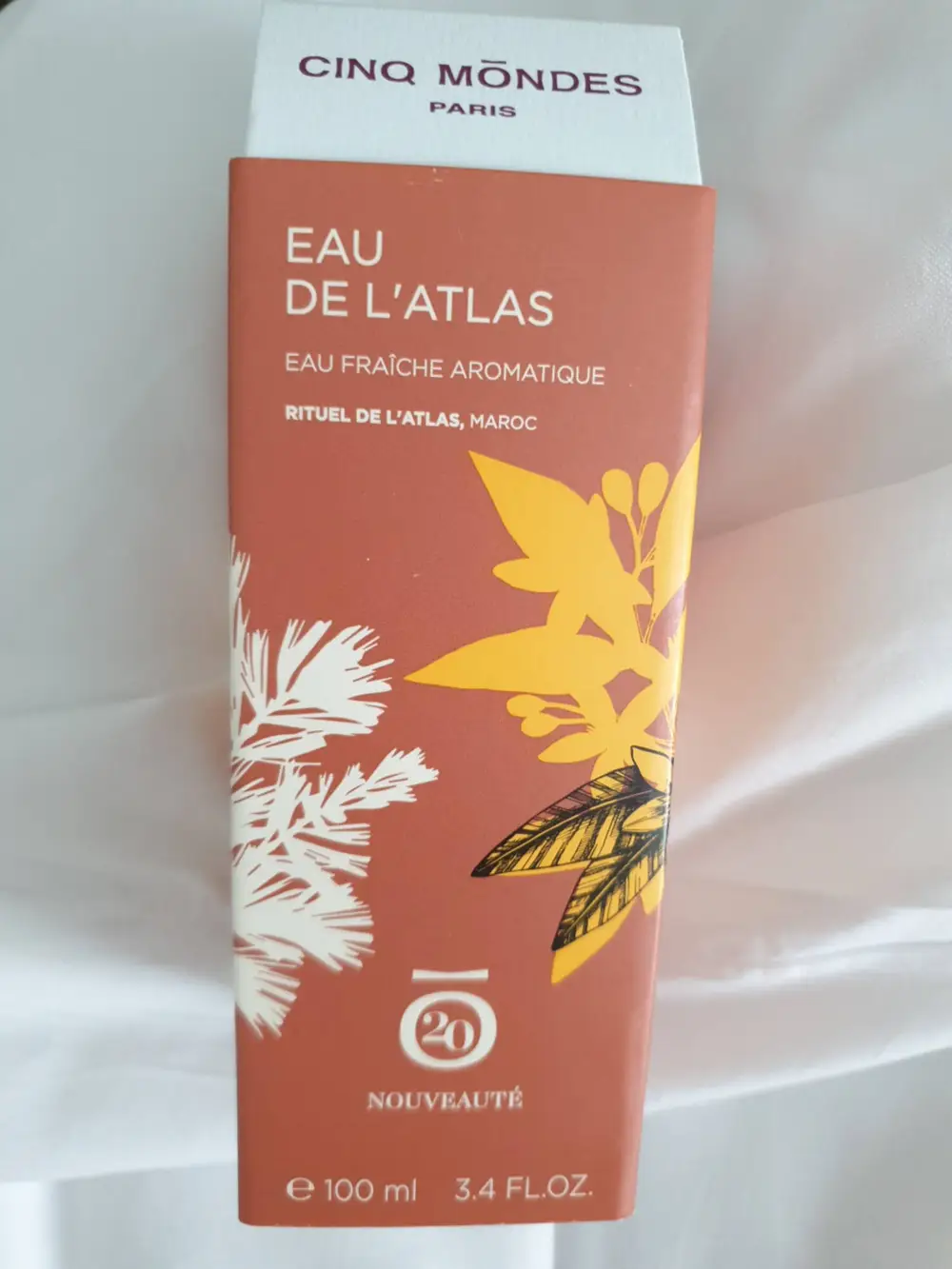 CINQ MONDES - Eau de l'Atlas - Eau Fraiche Aromatique