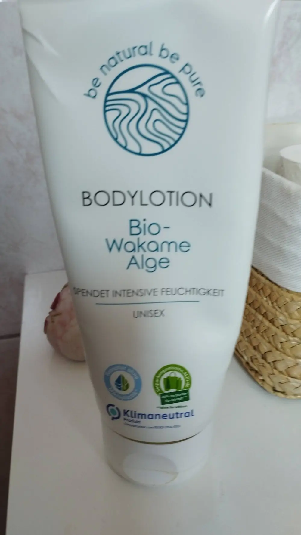 BE NATURAL BE PURE - Bio-wakame alge - Bodylotion