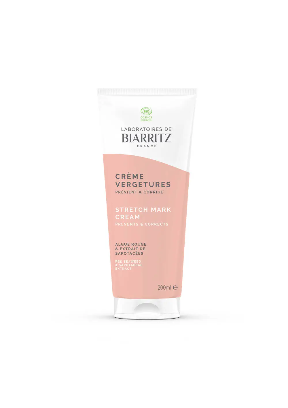 LABORATOIRES DE BIARRITZ - CRÈME VERGETURES CERTIFIÉE BIO - 200 ML