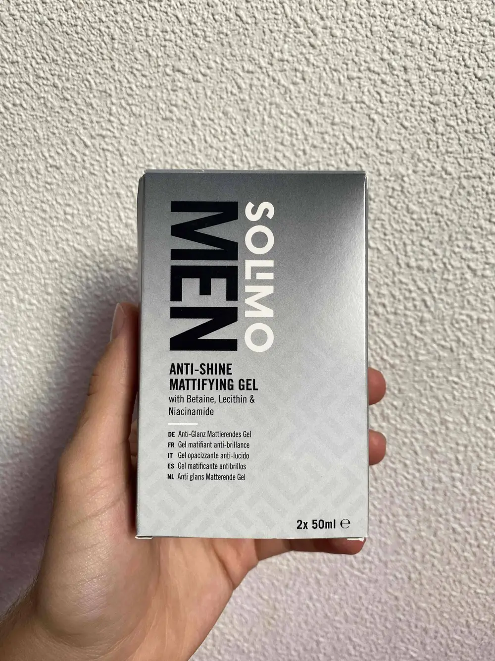 SOLIMO - Men Gel matifiant anti-brillance