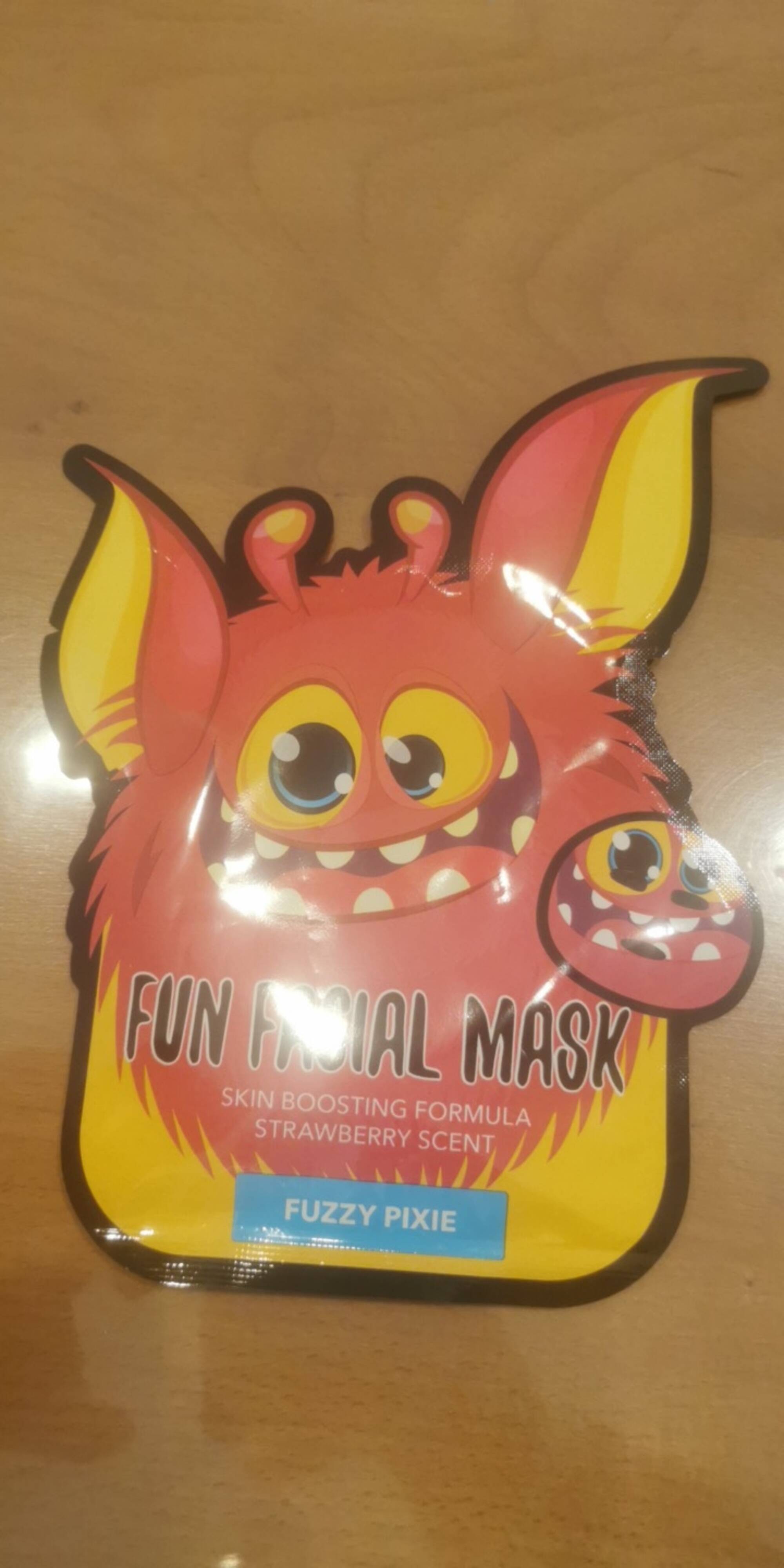 MAXBRANDS - Fuzzy pixie - Fun facial mask