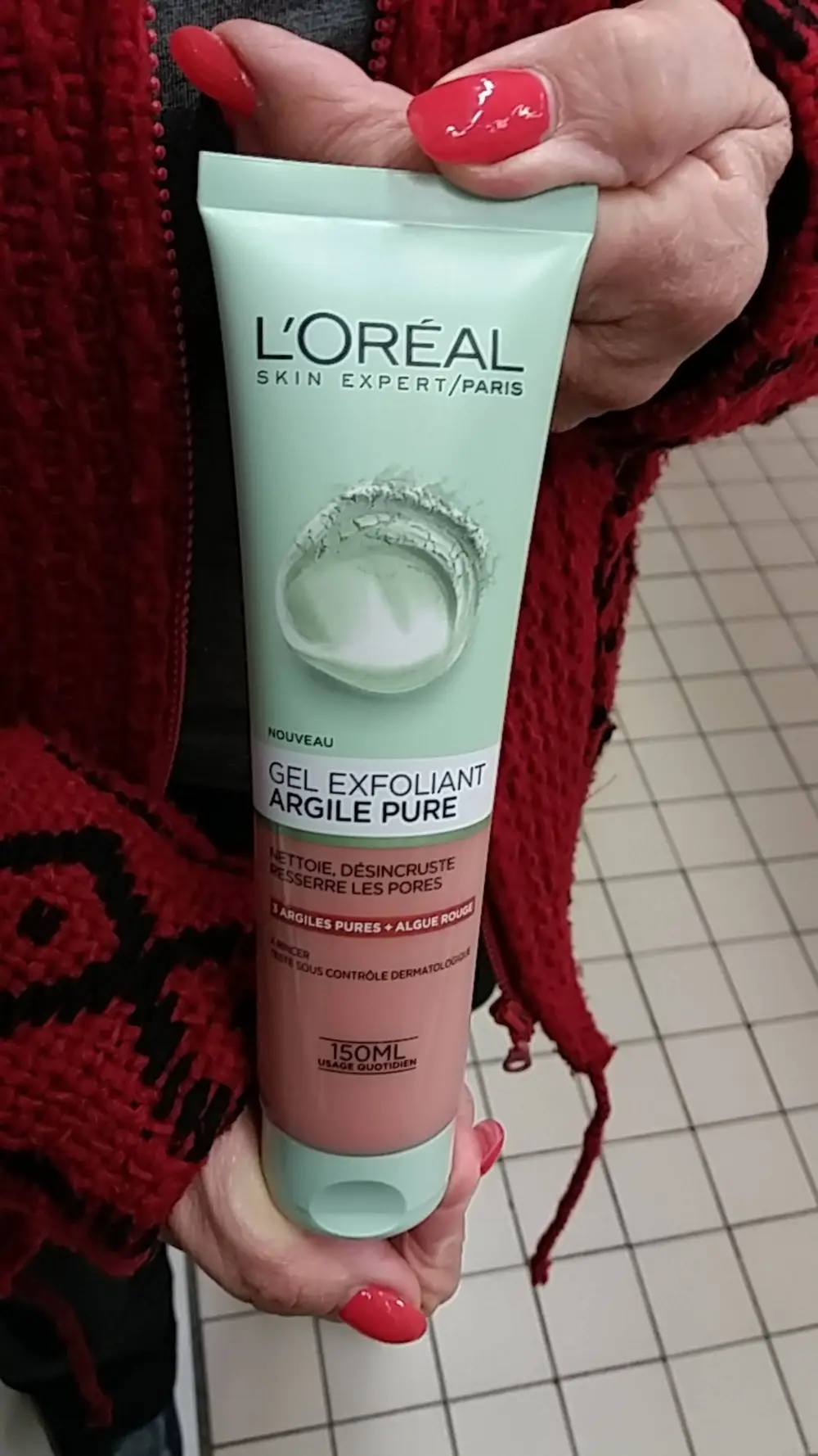 L'ORÉAL - Gel exfoliant argile pure