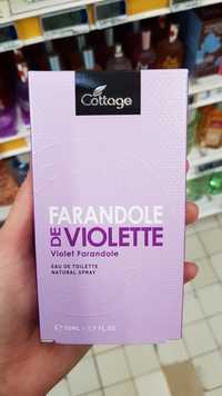 COTTAGE - Farandole de violette eau de toilette