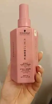 SCHWARZKOPF - Fibre clinix - Spray baume couleur pour cheveux colorés