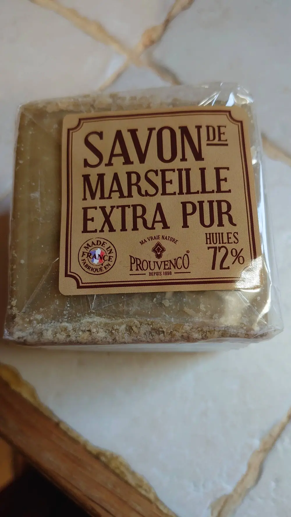 PROUVENCO - Savon de Marseille extra pur 72%