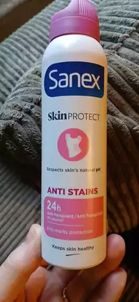 SANEX - Anti stains -Anti-perspirant / anti-transpirant 24h 