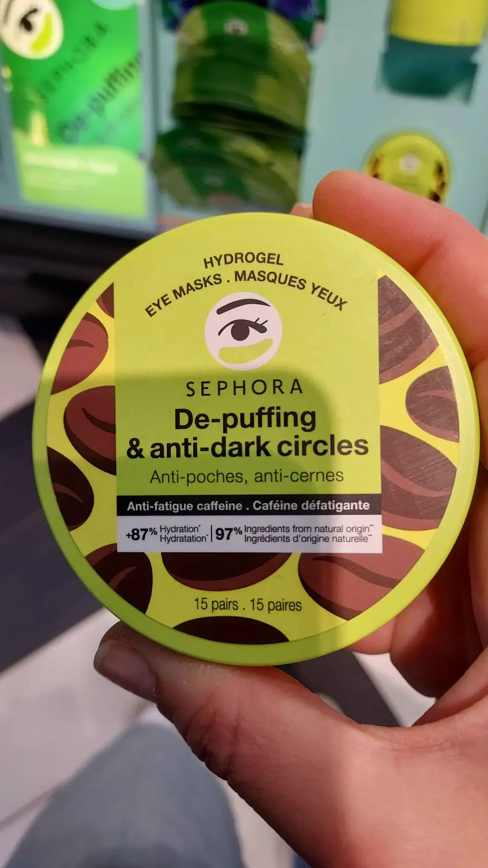 SEPHORA - Hydrogel - Masques yeux