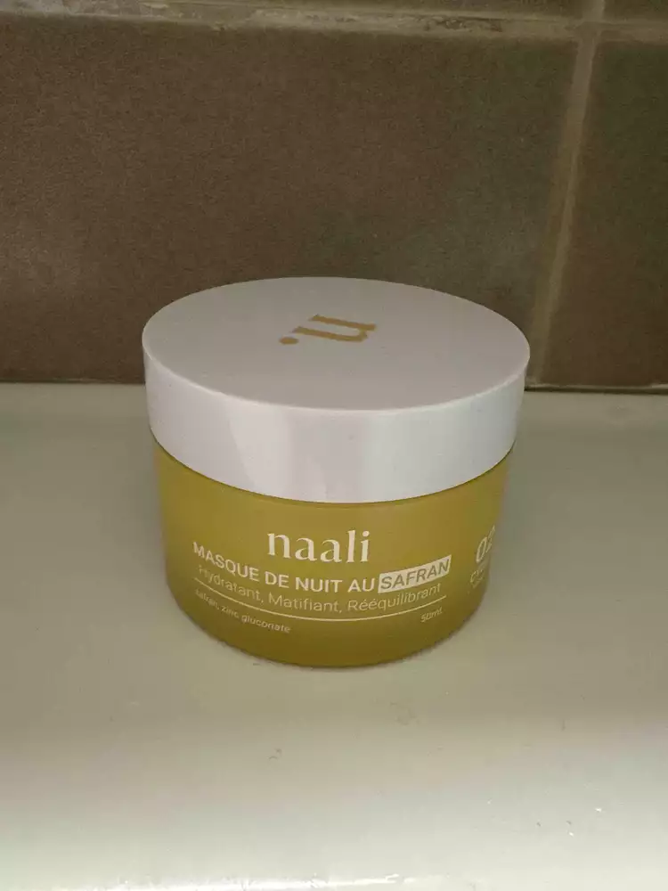 NAALI - Masque de nuit au safran