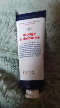 KERZON - Orange & rhubarbe - Lotion magique hydratante pour les mains