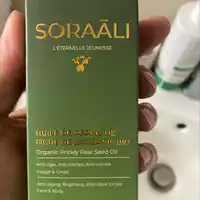 SORAALI - Huile de pépins de figues de barbarie bio