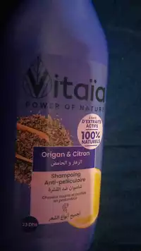 VITAÏA - Shampooing anti-pelliculaire origan & citron