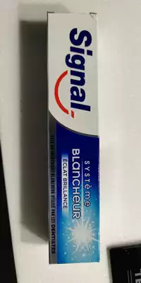 SIGNAL - Système blancheur - Dentifrice éclat brillance