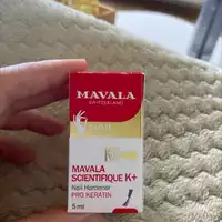 MAVALA - Scientifique K+ pro keratin - Nail hardener