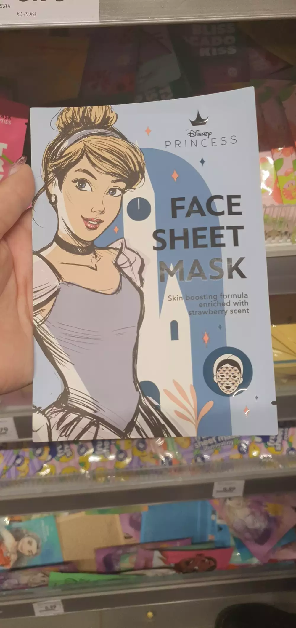 DISNEY PRINCESS - Face sheet mask