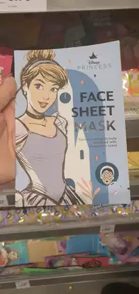 DISNEY PRINCESS - Face sheet mask