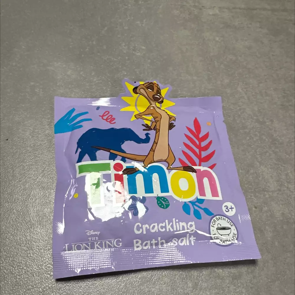 DISNEY THE LION KING - Timon - Crackling bath salt