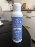 BIO ENJOY - Lait démaquillant aloe vera & eau de bleuet bio