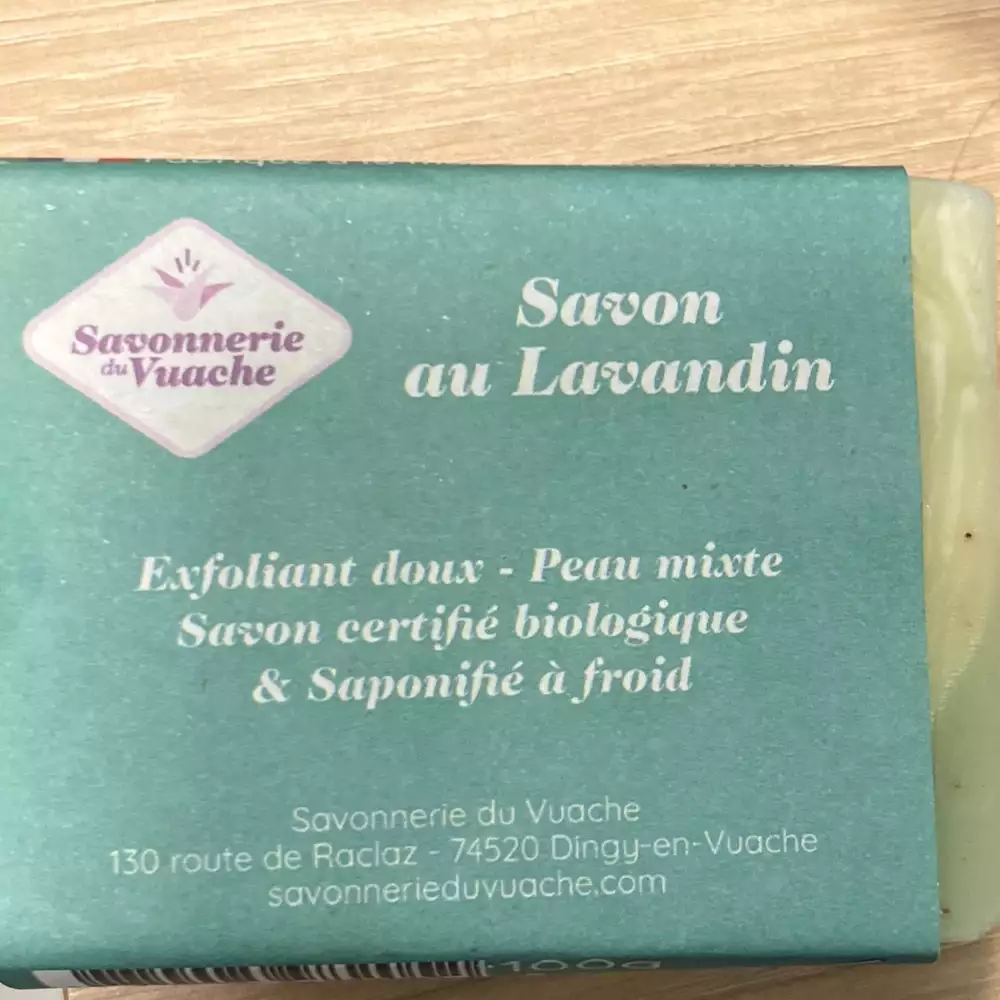 SAVONNERIE DU VUACHE - Savon au lavandin